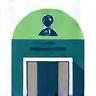 Illustration representing gym membership access